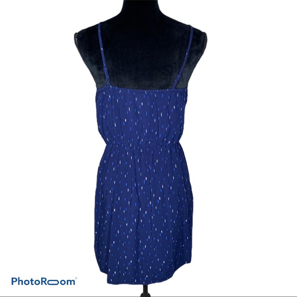 Old Navy Spaghetti strap blue dress M